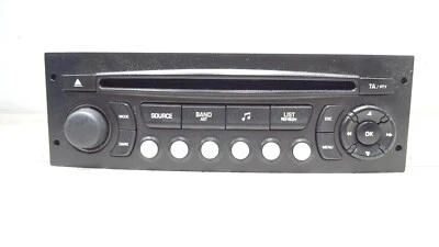 RADIO PEUGEOT CITROEN REPRODUCTOR DE CD 96624490XT RT4 Foto 1 de 4