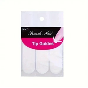 French Manicure Nail Tip Guides Stickers Stencils Tape Nail Art Oval Lines Tape - Picture 1 of 8