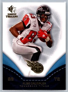 2008 UD SP ROOKIE THREADS FOOTBALL 97 ALGE CRUMPLER TITANS - Picture 1 of 2