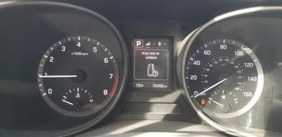 Cuadro medidor velocímetro Santa Fe OE 2017-2019 75 k millas Hyundai Foto 1 de 4