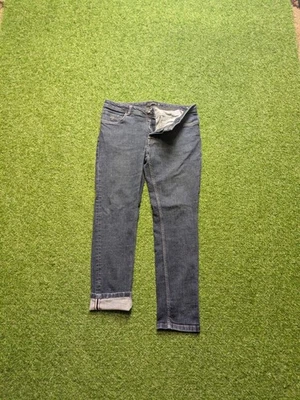 Jeans Gutteridge uomo taglia 38 regular fit skinny cimosa elasticizzato bottoni mosca - Immagine 1 di 4