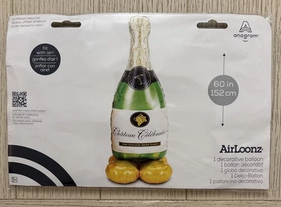 Globo de fiesta botella burbujeante Foto 1 de 2