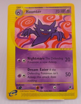 Pokemon Card Haunter Expedition 80/165 PLAYED/EXCELLENT Non-Holo Uncommon TCG!!! - Image 1 of 4