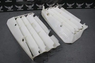 Honda CRF450X 2006 05-17 OEM IZQUIERDA DERECHA RADIADOR REJILLA REJILLA ESCUDOS Foto 1 de 4