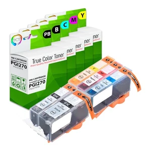 5Pk TCT PGI-270 CLI-271 HY For Canon Pixma MG5720 MG6821 MG7720 Compatible Ink - Picture 1 of 6