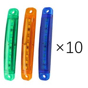 Amarillo,azul,verde 30 piezas 12-24V universal 3030 cuentas lámpara 9led largo brillante - Imagen 1 de 11