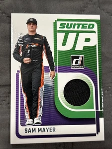 SAM MAYER 2025 Donruss Racing NASCAR Suited Up PATCH CARD #SU-SMR /49 - Picture 1 of 3