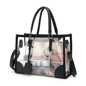 Cute Crossbody Purse - Clear Handbag with Adjustable Strap, Tote Bag for Wome... - Picture 1 of 7