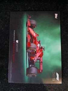 🏎️ 💨🏁 2021 Topps F1 se enciende el tren motriz Scuderia Ferrari verde /75 🏎️ 💨🏁 - Imagen 1 de 2