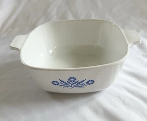 Vintage Corning Ware Blue Cornflower 1.5 1-1/2 Quart Casserole Dish No Lid - Picture 1 of 8