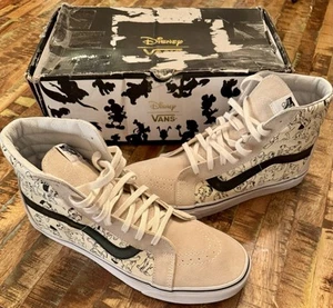 VANS x Disney 101 Dalmatians SK8-Hi Skate Sneakers 10 Mens - NWOT Skateboarding - Picture 1 of 11
