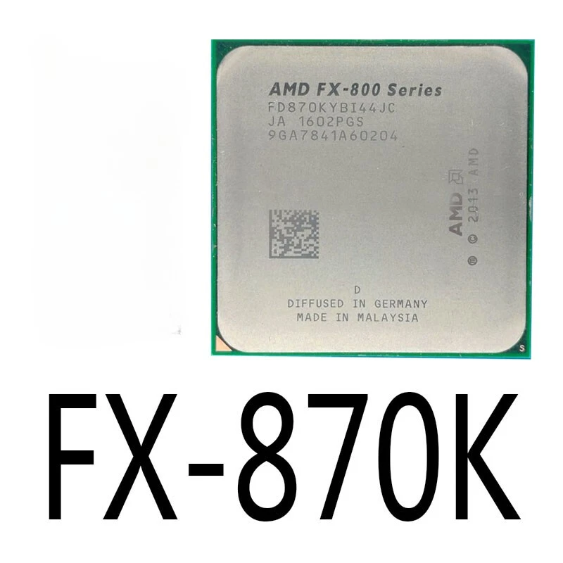 AMD FX-870K 3.6 GHz 4-Core Socket FM2+ 65W CPU Processor - Image 1 of 1
