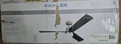 Kichler Lighting 300275AVI Spyn - Ceiling Fan with Light Kit - 14.5 inches tall - Image 1 of 4