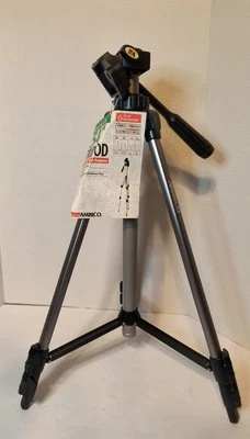 Ambico V-0555 VIDEO CAMERA Quick Release Tripod 54" Original Tags - Image 1 of 4