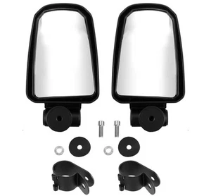 AUTOHAUX UTV Side View Mirrors Set for Polaris RZR 800 900 1000 XP 1.75” Clamp - Picture 1 of 3