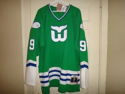 NWT Camiseta de juego de poder de los Whalers de Gordie Howe 1979-80 para hombre de Gordie Howe XL $225 Foto 1 de 4