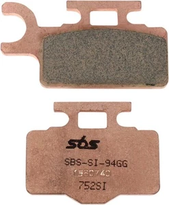 SBS SI Sintered Brake Pads for 2008 KYMCO Maxxer 300 ATV [Rear] - Picture 1 of 3