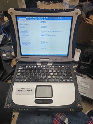 Panasonic Toughbook CF-19, i5-3610ME @ 2,7 GHz, 8 GB RAM, SIN HD/caddy 5870 horas Foto 1 de 4