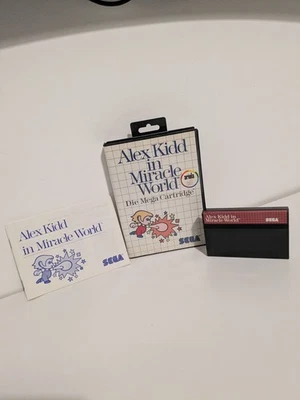 Alex kidd Miracle World GERMAN VERSION - Sega Master System - Image 1 of 4