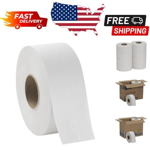 Sustainable Pacific Blue Jumbo Toilet Paper - 2000ft Roll, 8 Rolls Included - Picture 1 of 8