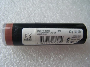 THE BODY SHOP COLOUR CRUSH LIPSTICK 3.3g SHADE 010 KYOTO ACER - NEW - SEALED - Picture 1 of 3