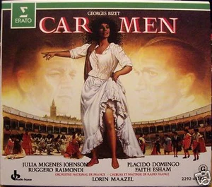Bizet Carmen Domingo Maazel 3CDs BOXSET ERATO GERMANY ! - Imagen 1 de 1
