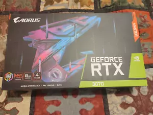Tarjeta de gráficos GIGABYTE NVIDIA GeForce RTX 3070 AORUS Master 8 GB - Imagen 1 de 6
