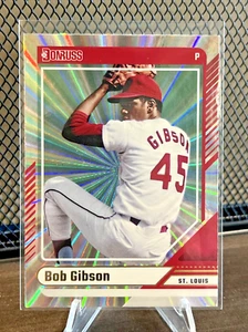 Bob Gibson 2024 Panini Donruss Baseball Laser #33 - Picture 1 of 2