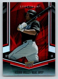 2008 Upper Deck Spectrum Red #98 Vernon Wells \99 (ref 191581) - Picture 1 of 2