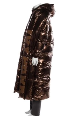 Abrigo Adidas Ivy Park Bronce Plumón Cálido Puffer Largo/Corto Transformer Talla XS/S Foto 1 de 4