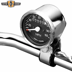 Mini Speedometer with 1:1 Ratio 140 MPH Fit For Harley FX FXS FL FLH 1968-1983 - Picture 1 of 1