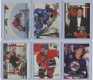 1993 Topps Stadium Club 6 Karten Lot Inc. Patrick Roy, Joe Sakic, Ed Belfour - Bild 1 von 2