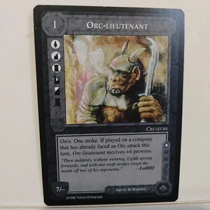 MECCG (LIMITADO) --- TENIENTE ORCO --- CASI NUEVO / COMO NUEVO - Imagen 1 de 1