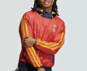 Adidas x Eric Emanuel McDonald's Windbreaker Pullover Size Medium H16556 NWT $90 - Picture 1 of 11
