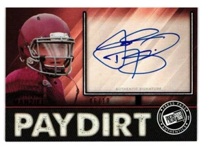 2014 Press Pass Paydirt #PD-JM Johnny Manziel RC Autograph 06/10 Rookie Auto - Picture 1 of 2