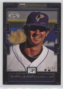 2008 TRISTAR Prospects Plus Yellow /25 Charlie Blackmon #87