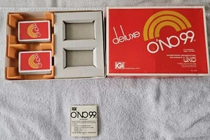Vintage 1980 O'No Ono 99 Deluxe Card Game Makers of UNO. Missing Chips - Picture 1 of 5