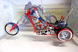 ONE OF KIND 2005 NFL AMERICAN CHOPPERS CUSTOM EDITION TRIKE 1:10 SCALE PATRIOT
