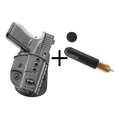 *BUNDLE* Fobus GL-42 ND AN Right Hand Black Tactical Ankle Holste Glock 42 - Image 1 of 4