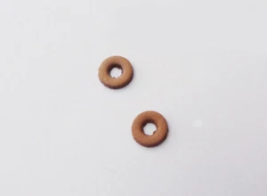 Smiths Gauge Oil Pressure Copper Pipe Leather Sealing Washer 2K4936, Pack of 2 - Picture 1 of 1