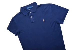Polo T-Shirt Ralph Lauren Rugby New York City Custom Slim Fit Blau Blue Gr. M - Bild 1 von 7