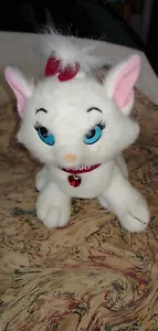 Peluche vintage Disney Store Aristocats Marie 8" enero rojo piedra de nacimiento gato - Imagen 1 de 2