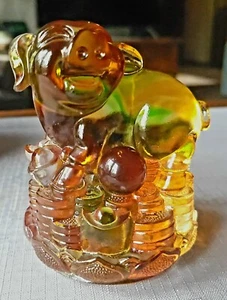 Kalifano Crystal Statue Year Of The Pig - Picture 1 of 7