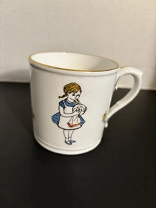 Royal Worcester "Saturday's Child Works Hard For It's Living" Bone China Mug - Picture 1 of 6