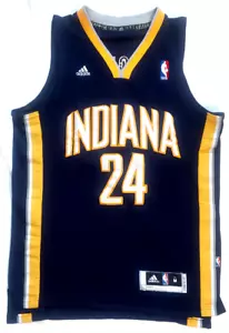 Adidas Indiana Pacers Jersey Paul George #24 Blue Men’s Size Medium NBA - Picture 1 of 8