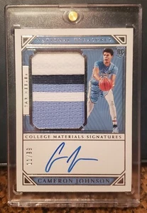 2019-20 Panini National Treasures Collegiate Cameron Johnson RPA RC AUTO 11/99 - Picture 1 of 2