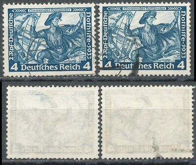 Deutsches Reich Mi.-Nr. 500 A+B Gestempelt • 1€