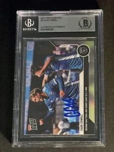 CADE COWELL Signed 2021 Topps Now MLS Auto Beckett BAS Slabbed SJ Earthquakes - Picture 1 of 3