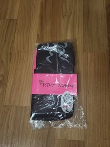 NEW! Betsey Johnson Women's Pack Solid Opaque Tights, Black,S/M & M/L - Picture 1 of 6