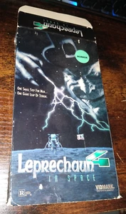 Leprechaun 4 : In Space VHS, 1996 Warwick Davis Vidmark Box Only! see pics - Picture 1 of 4